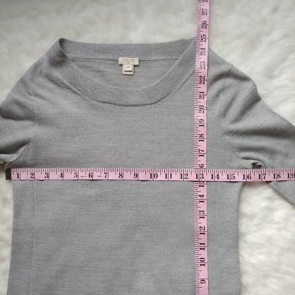 J. Crew Gray Lightweight Sweater Size XXS - Picture 4 of 7
